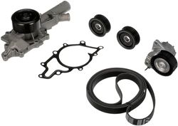 Gates Bomba de água kit de correia poli V KP26PK2260-1