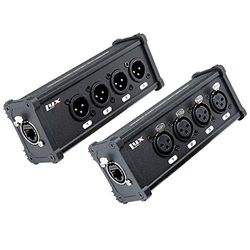 LyxPro 4 Kanaal 3 Pin Multi Netwerk XLR Kabel Breakout voor Stage Sound Verlichting en Opname Studio Mannelijke en Vrouwelijke naar RJ45 Ethercon