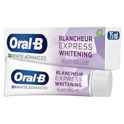 Oral-B 3D White Advanced Express Blancheur Éclatante Dentifrice 75 ml
