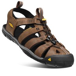 KEEN Clearwater CNX Sandálias, homem, castanho, UE 42,5, Castanho Dark Earth Black couro, 42.5 EU