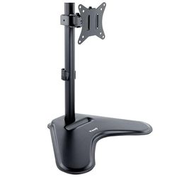 VoltShine Support de Table pour écran/TV, Bras pivotant, inclinable, Compatible avec écrans de 17-32", Couleur Noir, idéal pour améliorer l'ergonomie et l'espace.