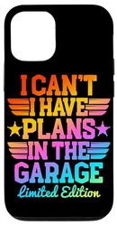 I Cant I Have Plans In The Garage Padri Day Meccanici Auto Custodia per iPhone 12/12 Pro