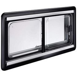 DOMETIC S5 - Ventana corredera (1100 x 450 mm, Doble Plisado) Estor de Panal Duett