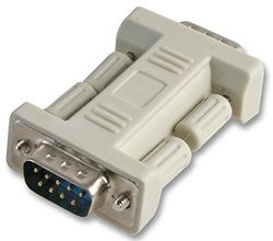 Pro Power SH008B 9-Way D Male to Male RS232 Gender Changer