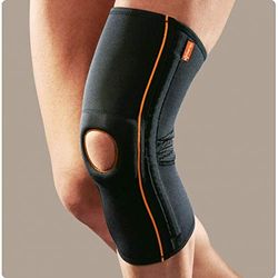 ROTEN - Genufit04 elastische buisvormige kniebrace met patellastabilisator - S
