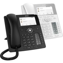 Snom D785N IP TéLéPhone Fixe Filaire avec ÉCran Couleur TFT Haute RéSolution 4,3" Et Bluetooth IntéGRÉ, Telephone Fixe Filaire, TéLéPhone Fixe avec Répondeur 00004599