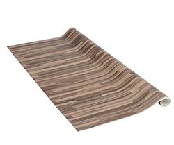 Venilia Folha adesiva, parquet castanho aspeto legno, 67,5 cm x 3 m, espessura 95 μ, vinil autocolante para móveis ou cozinha, papel de parede decorativo, PVC sem ftalatos, fabricado na UE