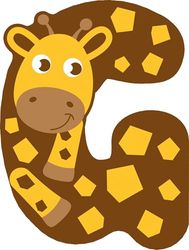 small foot letterset voor kinderkamer G gemaakt van FSC® 100% gecertificeerd hout, dierenletters om te verzamelen, 12514