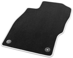 Hörsteler 1 08/5743 05 20 75 Tapis de Véhicule Sky Line, Noir/Blanc, 3 Pièces