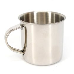 Mil-Tec Drinkbeker-14602000 drinkbeker zilver één maat