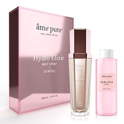 AME Pure Hydro Elixir Face Mist - Facial Spray for Hydration - Facial Mist for Sensitive Skin Protection - 100ml Hydrating Face Mist - Face Mist with 3 Refills - Revitalize Your Skin On-The-go!