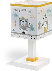 Dalber Hello Little Candeeiro infantil de mesa multicolorido (73241), E14