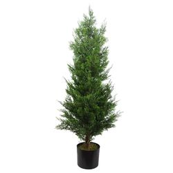 Natural Look Artificial Cedar Trees
