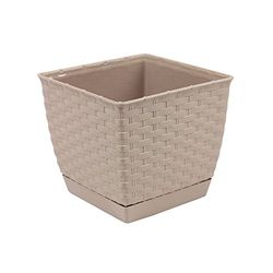 Square Ratolla Square 3.8L., Dimensions (mm) 190x190x159, colore Mocca