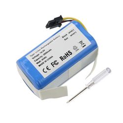 ANTIEE 2800 mAh robot Batterie Compatible avec P10 vacuüm reinigers huishoudelijke stofzuigers 14.4 V