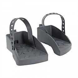 POLISPORT 8640300004 - Replacement Footrest + Straps for Guppy Mini Chair in Dark Grey