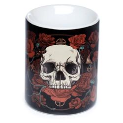 Quemador Essenza de cerámica - Rosas y Calaveras