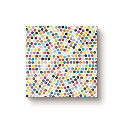 Quadro Moderno "Zirconyl Chloride" di Damien Hirst - Stampa su Tela di Alta Qualità - Arte Contemporanea Stampa d'autore