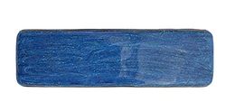 Caravan – Smalto blu rettangolare decorato a mano automatico francese Barrette