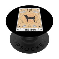 Carta del Tarot El Perro Oso Tahltan Espacio Celestial PopSockets PopGrip Adhesivo