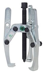 Extracteur de roulements à 3 pieds articulés réglables, idéal pour démonter les roulements sur véhicules et machines.