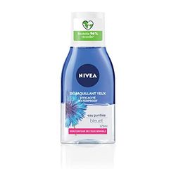 Nivea Struccante occhi doppia azione per tutti i tipi di pelle, Blu, 125 ml