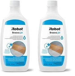 iRobot Soluzione Detergente Braava Jet, Compatibile con i Robot Braava 390T, Braava Jet, Braava Jet m6, Scooba e Roomba Combo, Bianco (Confezione da 2)