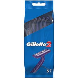 Gillette G2 Disposable Razor, 1 Pack of 5 Razors