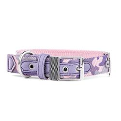 My Family 1259 halsketting 35 cm – 45 cm – 2,2 cm – roze militair M verzilverd 1000 g