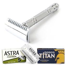 parker-astra-derby Rasoir et lames de rasage 24 C – 1 Lot de 2 pièces