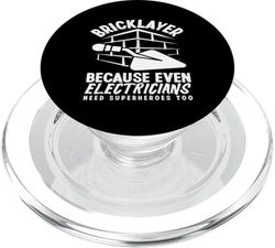 Albañil Incluso los electricistas necesitan superhéroes PopSockets PopGrip para MagSafe