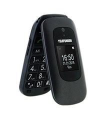 TELEFUNKEN Telefono Cellulare per anziani TM 250 Nero
