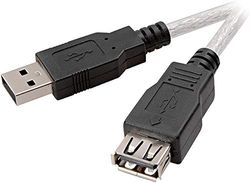 Vivanco USB 2.0 verlengstuk USB A-stekker/USB A-koppeling 0,75 m zwart