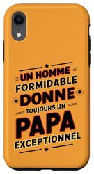 Coque pour iPhone XR Belle Idee Cadeau d'anniversaire Fête des Pères pour Papa