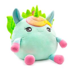 SQUISHPETS Big Galupy Rainbow Unicorn Kyly - jednorożec pluszowa zabawka 30 cm do przytulania i zabawy