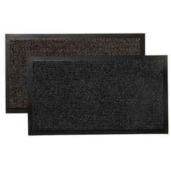 VoltShine Paillasson en Moquette Marron 39 x 70 cm, idéal pour entrée, entrée et piéger la saleté.