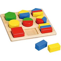 Smart 68030800 educatief spel van hout, doos met houten blokken