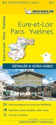 Carte Départementale Eure-et-Loir, Paris, Yvelines