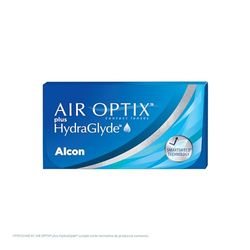 Air Optix plus HydraGlyde Lentes de contacto de reemplazo mensual, Pack de 6, R 8.6 mm, D 14.2 mm, +0.5 Diopt