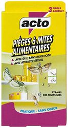 Acto - Trampa antipolillas para Alimentos, 3 trampas