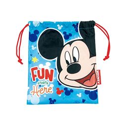 ARDITEX WD14532 Disney-Mickey Snack Bag 26.5 x 21.5 cm, Mickey, Modern