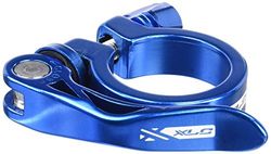XLC unisex – vuxna sadelstödklämring sadelklämma, blå, 3,2 x 3,2 x 3,2 cm