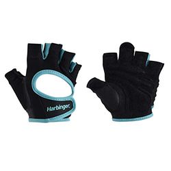 Harbinger Unisex Volwassen Power gewichthefhandschoenen, blauw, groot