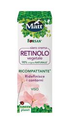 Matt, Vegetabiliskt Retinol-serum, Återkomprimerande ansiktsserum, omdefinierar ansiktskonturer och förbättrar hudens elasticitet och ton, lämplig för normala och känsliga skinn, 30 ml