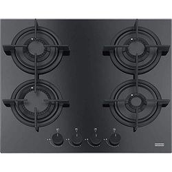 Franke 106.0374.280, Encimera de gas Mythos, Black glass