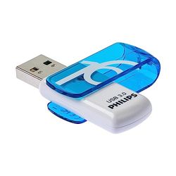 Philips USB Flash Drive fm16fd00b/00 – Memory 16 GB, USB 2.0, USB Connector Type A, 16 MB/s, Cap, Black, Silver)