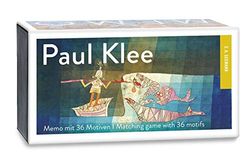 Paul Klee. Memo: Gedächtnisspiel mit 36 Motiven