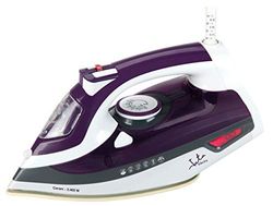 Jata PL221C - Plancha de vapor con suela cerámica. Autolimpieza, antigoteo y antical permanente. Vapor 20 - 30 g/min. Depósito 350 ml. 2400 W