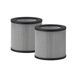 Nispira Lot de 2 filtres à charbon actif HEPA 3 en 1 pour purificateur d'air personnel Bissell MYair 2780A 2780 27809, par rapport à la pièce 2801. Dimensions : 17,8 x 17,8 x 15,5 cm. 2 paquets (pas