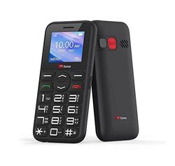 TTfone TT190 Big Button Basic Senior Unlocked Emergency Mobile Phone - Simple Cheapest Phone (with USB Cable)